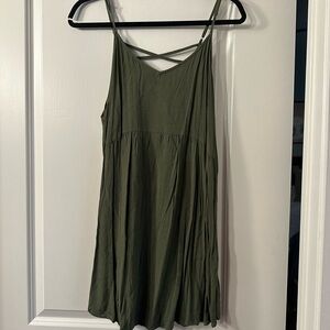 Wild Fable Olive Strappy Dress